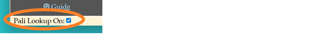 PaliLookup Toggle